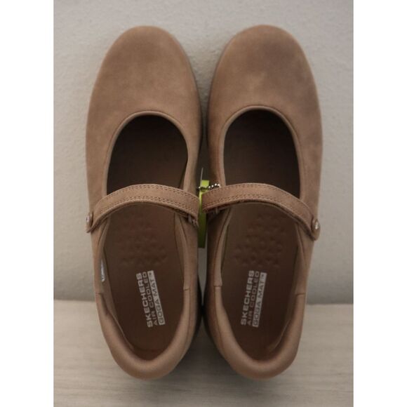 Skechers 138341 Womens Sz 9.5 Mocha Brown On The Go Flex Whisper Mary Jane Shoes - Picture 2 of 13